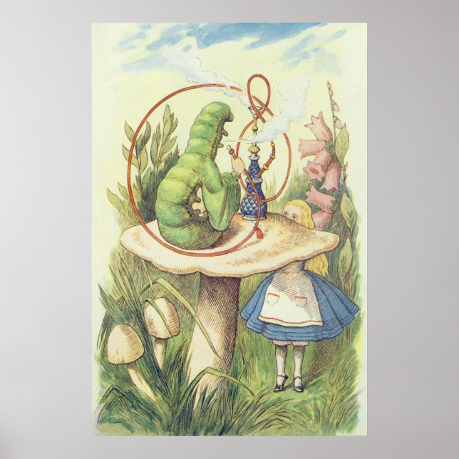 Alice uppfyller vattenpelaren poster (Framsidan)