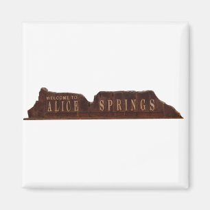 Alice Vår Australia Sign Magnet