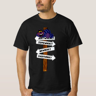 Alice, vi är alla galna här, roliga t shirt