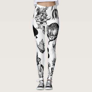 Alice Vit Kanin Underland Klassiker Leggings