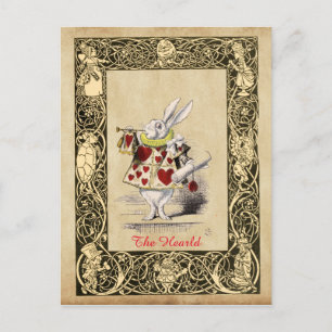 Alice - White Rabbit - The Herald 1865 Vykort