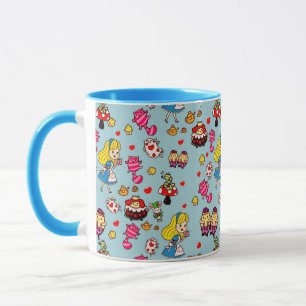 Alice Wonderland Mad Hatter Cat Doodle Art av Leah Mugg