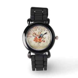 Alice Wonderland White Rabbit Watch Armbandsur