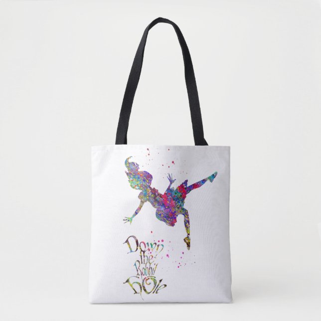 Alice Wunderland Tasche Tygkasse (Framsida)