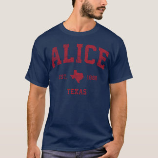Aliceeas Sport Rödtryckt pojke T Shirt