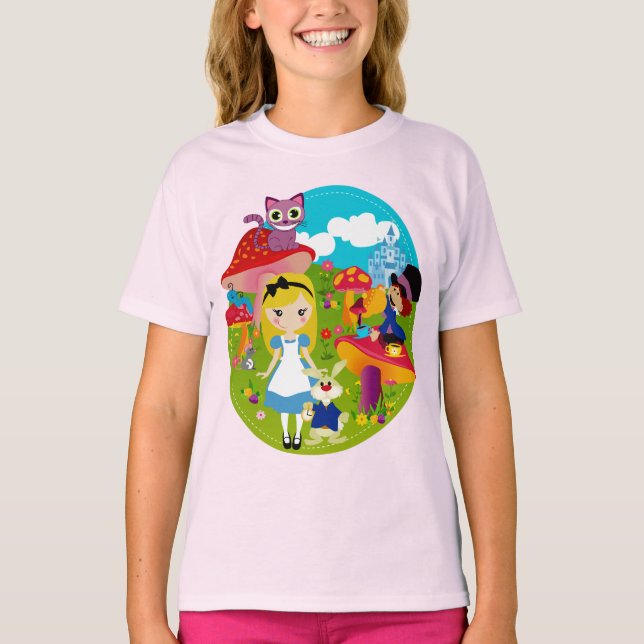 aliceinwonderland t-shirt (Framsida)