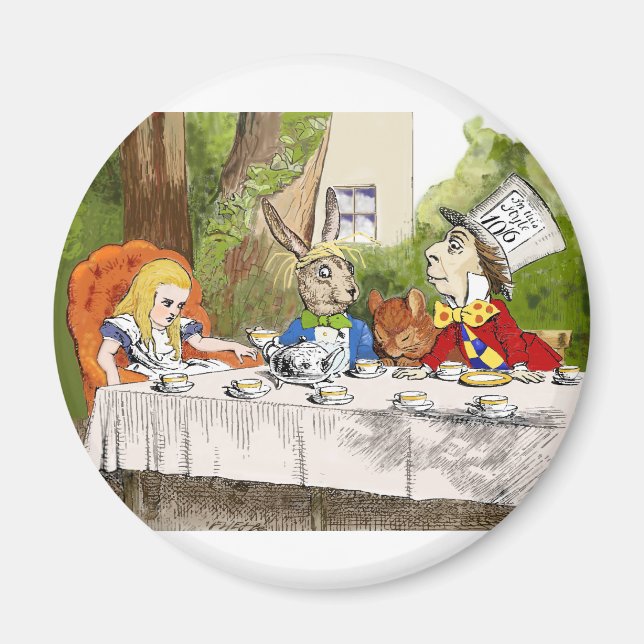 Alice's Adventures in Wonderland Magnet (Framsidan)