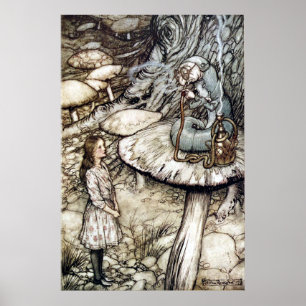 Alice's äventyr i Wonderland (1916) av Arthur Poster