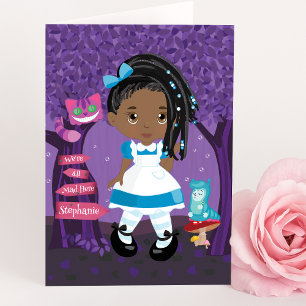 Alice's Äventyr i Wonderland Personlig Card Kort