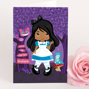 Alice's Äventyr i Wonderland Personlig Card Kort