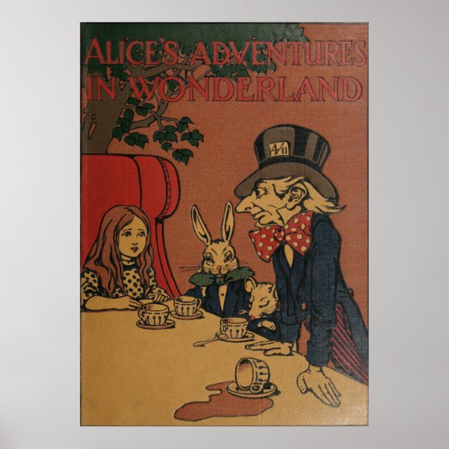 Alice's Äventyr i Wonderland Poster (Framsidan)