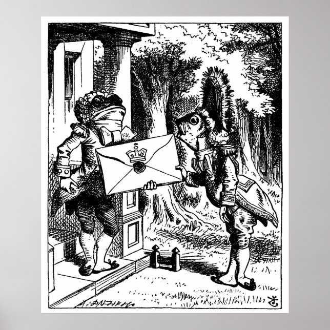 Alice's Äventyr i Wonderland Poster (Framsidan)