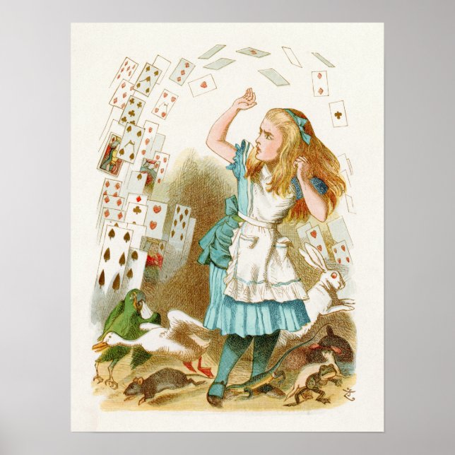 Alice's Äventyr i Wonderland Poster (Framsidan)
