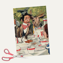 Alice's Äventyr i Wonderland Tea Party Vintage