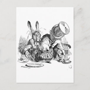 Alice's Äventyr i Wonderland Vykort