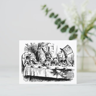 Alice's Äventyr i Wonderland Vykort
