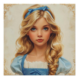 Alices Nyckfulla Förtjusning: Underlandets Nyckful Perfect Poster