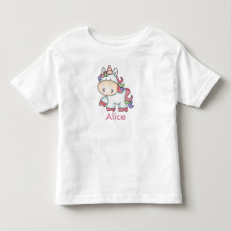 Alice's Personlig Unicorn Gifts T-shirt