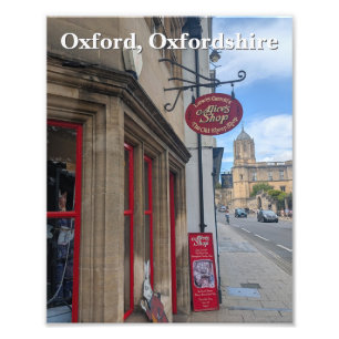 Alice's Shop - The Old Sheep Shop, Oxford Fototryck