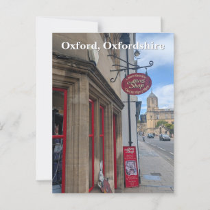 Alice's Shop - The Old Sheep Shop, Oxford Vykort