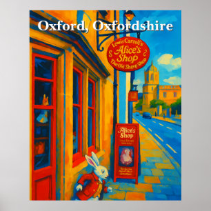 Alice's Shop - The Old Sheep Shop, Painting Poster