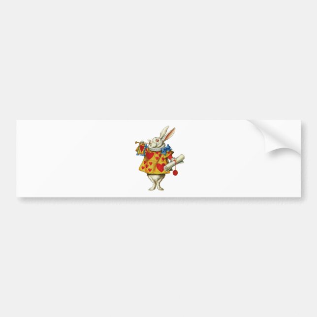 ALICE'S WHITE RABBIT BILDEKAL (Framsidan)