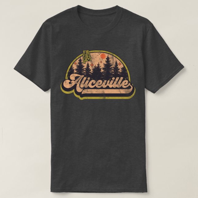 Aliceville, Alabama T Shirt (Design framsida)