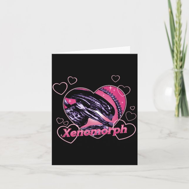 Alien 3 Valentine's Day Loving Xenomorph Heart Rtr Kort (Framsida)
