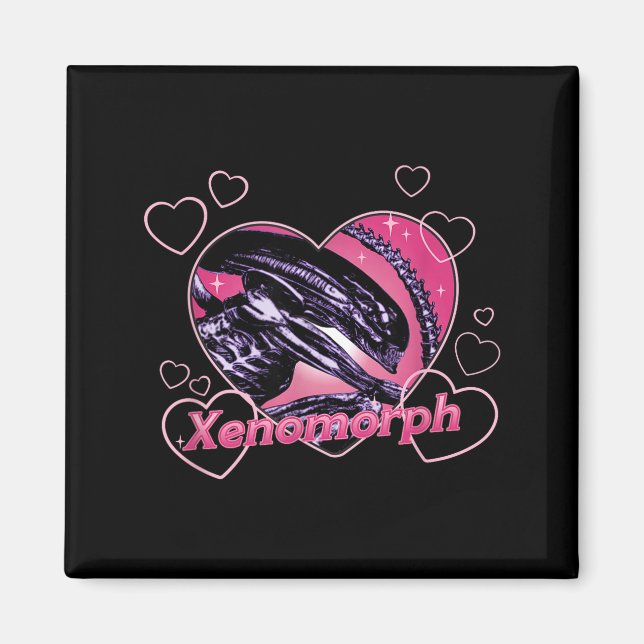 Alien 3 Valentine's Day Loving Xenomorph Heart Rtr Magnet (Framsidan)