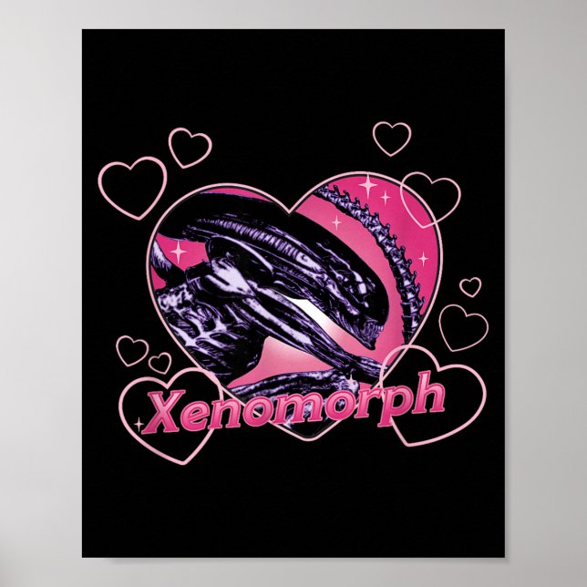 Alien 3 Valentine's Day Loving Xenomorph Heart Rtr Poster (Framsidan)