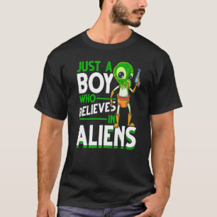 Alien Abduction Boys Science fiction Extraterrestr T Shirt