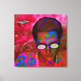 Alien Abduction Canvastryck