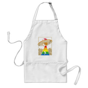 Alien Abduction Gay pride Gaylien Lgbt Förkläde