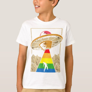 Alien Abduction Gay pride Gaylien Lgbt T Shirt