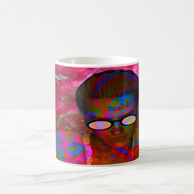 Alien Abduction Kaffemugg (Center)