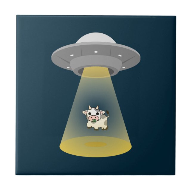 Alien Abduction Kakelplatta (Framsidan)