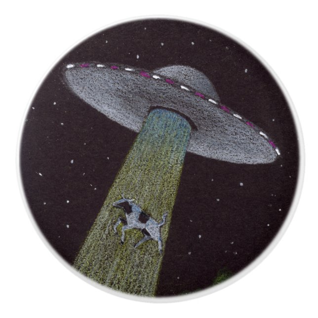 Alien Abduction Knopp (Framsidan)