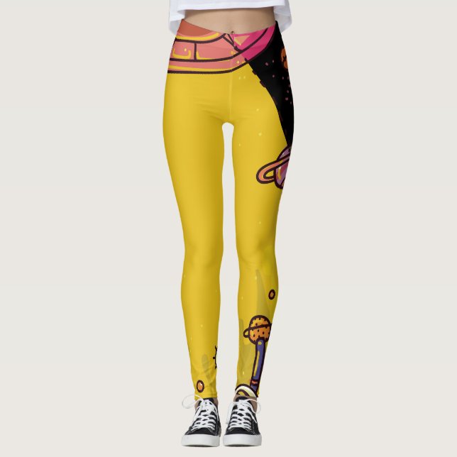 Alien Abduction Leggings (Framsida)