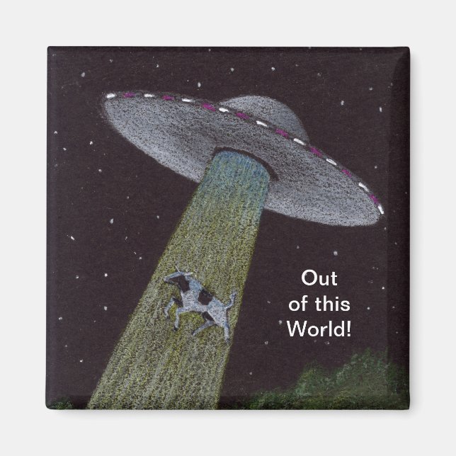 Alien Abduction Magnet (Framsidan)