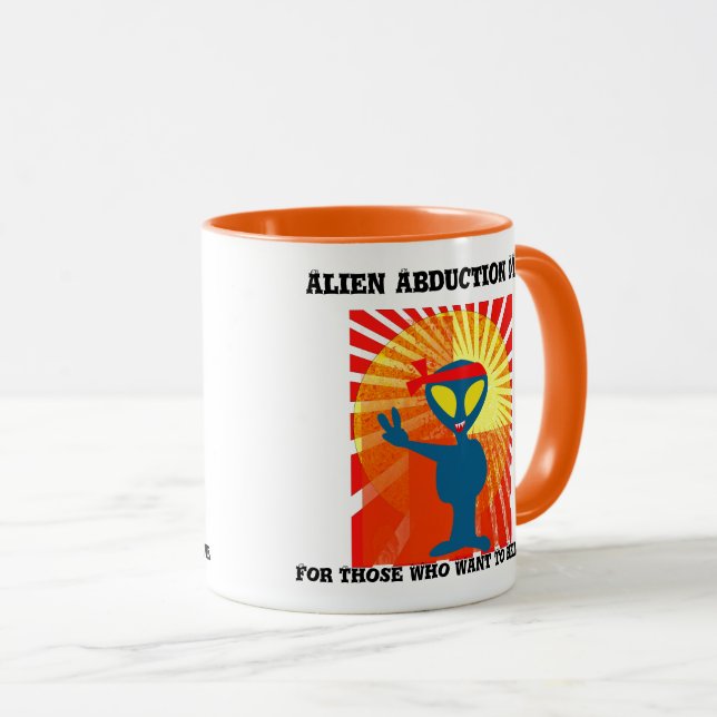 Alien Abduction Mugg för dem som vill tro (Framsida höger)