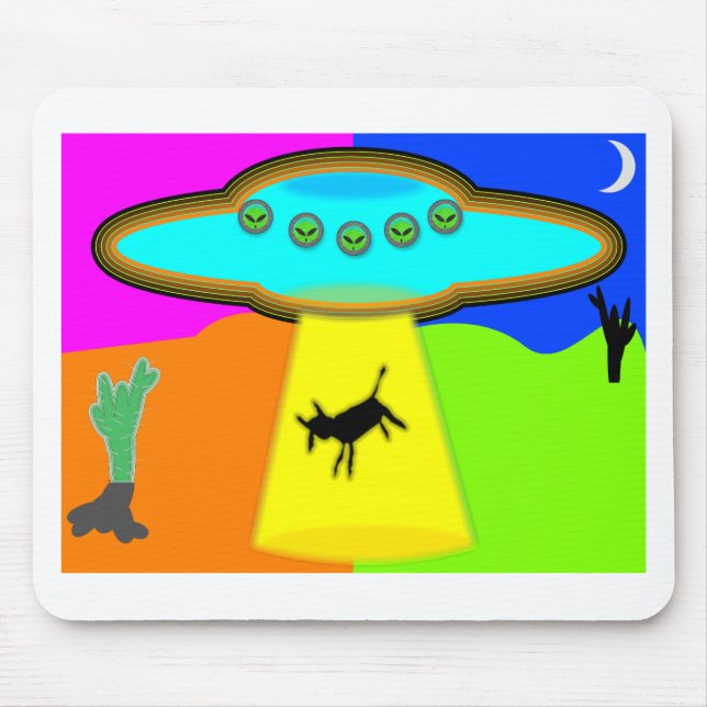 Alien Abduction Musmatta (Framsidan)