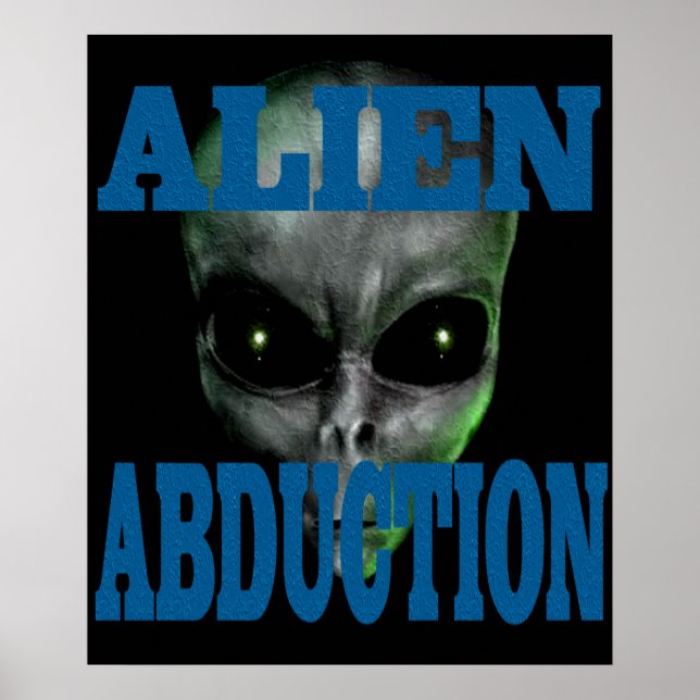 Alien Abduction Poster (Framsidan)
