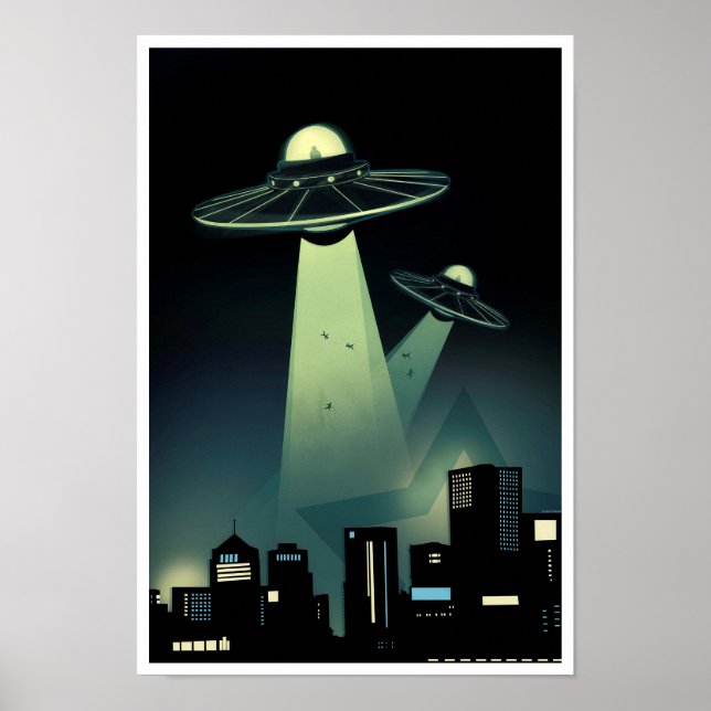 Alien Abduction Poster (Framsidan)