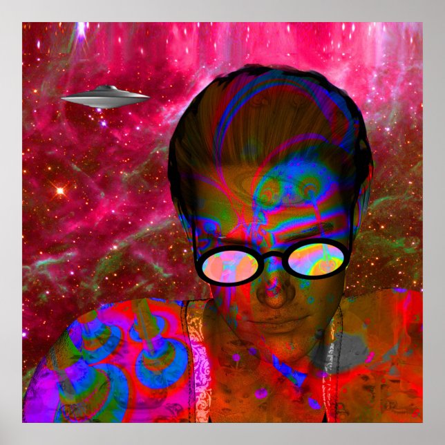 Alien Abduction Poster (Framsidan)