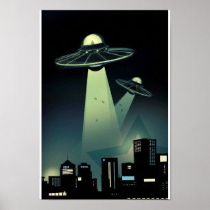 Alien Abduction Poster större