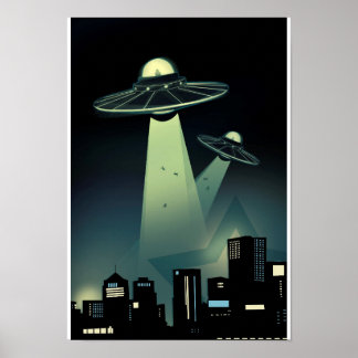 Alien Abduction Poster större
