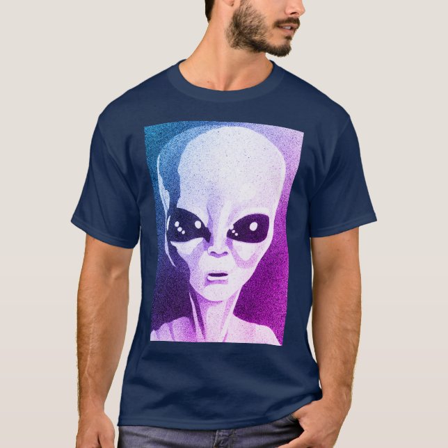 Alien Abduction Shirt T (Framsida)