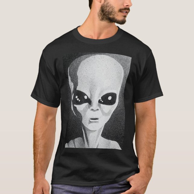 Alien Abduction Shirt T Shirt (Framsida)