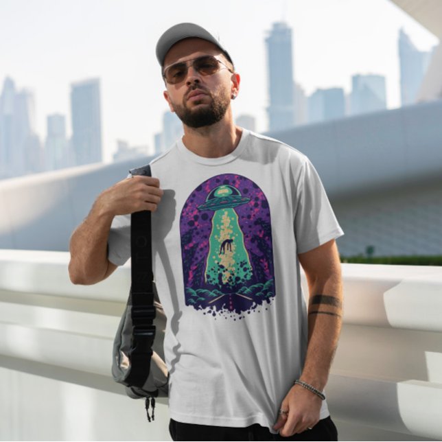 Alien Abduction Space T Shirt (Skapare uppladdad)