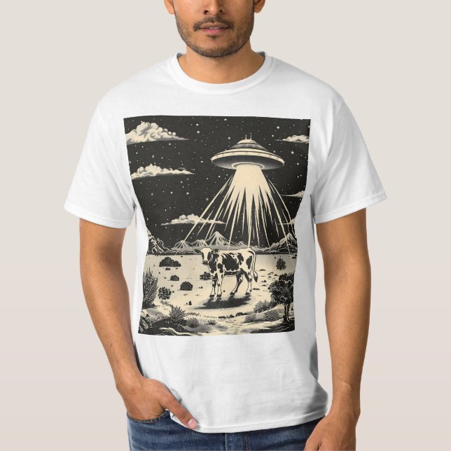 Alien Abduction T Shirt (Framsida)